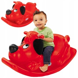 Little Tikes Piesek Na Biegunach Bujak Czerwony Bujaczek