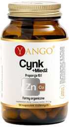 Yango Cynk + Miedź, 90 kapsułek