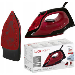Żelazko Parowe Clatronic 263941 2200 W Mocne Czerwone