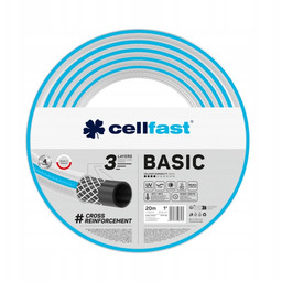 Wąż Ogrodowy 1 cal 20m Cellfast Basic 3