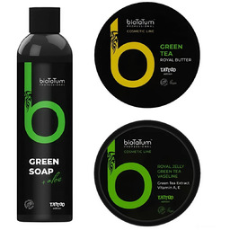 Zestaw profesjonalny do regeneracji skóry: koncentrat antyseptyczny biotatum,