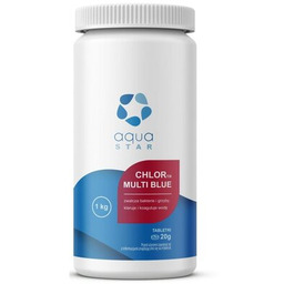 AQUASTAR Chlor do basenu Chlortix Multi Blue 1