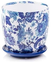 Doniczka ceramiczna z podstawką Polnix 20 cm 05.245