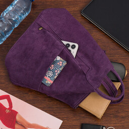 Plecak plecaczek skórzany włoski damski mały trójkąt skóra