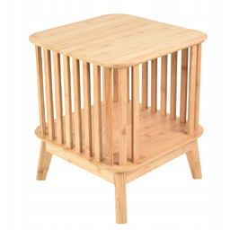 Szafka nocna Lemn bambusowa 40x40x45 cm Homla