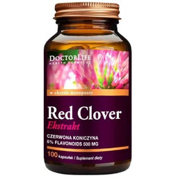 Doctor Life Red Clover Czerwona koniczyna 500mg, 100