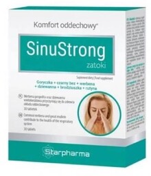 SinuStrong Zatoki, 30 tabletek