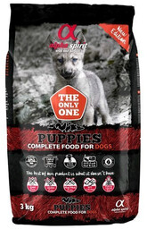 Alpha Spirit Pełnoporcjowa sucha karma Puppies 3 kg