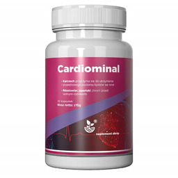 Suplement diety, Cardiominal, Miłorząb Zioła Karczoch Rdest Berberys,