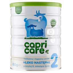 Capricare 2 mleko następne, powyżej 6 miesiąca, oparte
