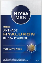 Men Hyaluron przeciwzmarszczkowy balsam po goleniu 100ml