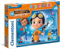 Clementoni 26986  zardzewiałe nity, puzzle, 60 sztuk