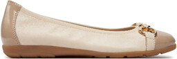 Baleriny Caprice 9-22172-42 Écru