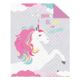 Detexpol Narzuta młodzieżowa 170x210 jednorożec unicorn K 85