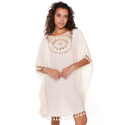 Tunika plażowa 7222 almond