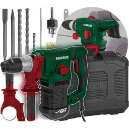 Parkside Młotowiertarka udarowa Pbh 1550 C1 z Dłutami