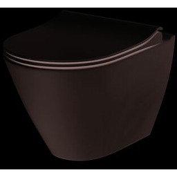 Zestaw miska WC zawieszana City oval new Clean