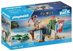 Playmobil Pirates Pirat Z Aligatorem 71473 4+