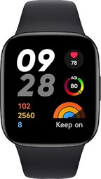 Xiaomi Uniseks Redmi Watch 3 Smartwatch, Czarny, 1.75