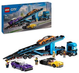 LEGO City 60408 Laweta z samochodami sportowymi