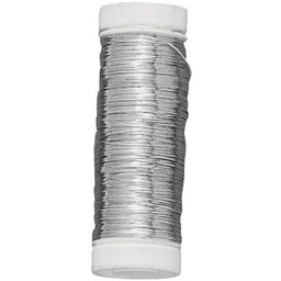 Rayher Hobby Rayher 2402400 srebrny drut z rdzeniem