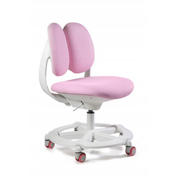 Fotel Biurkowy Goofy Różowy Obrotowy Tkanina Girl