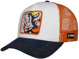 Czapka Trucker Naruto by Capslab, pomarańczowy, One Size