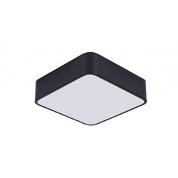 NOWOCZESNA LAMPA SUFITOWA PLAFON CZARNY CUBO D30