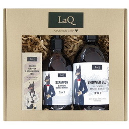 LaQ, Zestaw: Doberman - żel pod prysznic, szampon