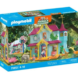 Klocki Playmobil 71852 Kolorowa willa dla zwierząt dom