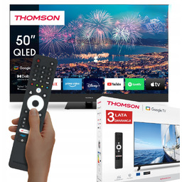 Telewizor 50" Qled 4K Ultra Hd Smart Asystent