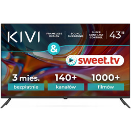 Telewizor Kivi 43U740NB 43" 4K Led AndroidTV WiFi