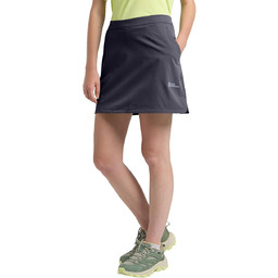 Jack Wolfskin Hiking Alpine Skort W, szary (Graphite),