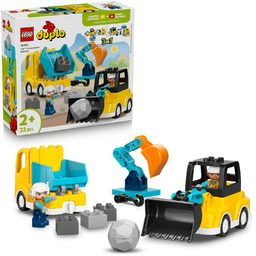 Lego Duplo 10475 Maszyny budowlane 3w1 koparka betoniarka