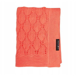 Ażurowy kocyk dla dzieci Koral Boho Lullalove