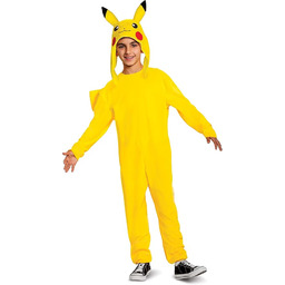 Pokémon 90163G-20L-6 PIKACHU DELUXE, kreskówka, żółty, 10-12