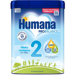 Humana 2 Hmo Mleko Następne Po 6 Miesiącu