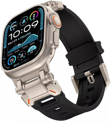 Pasek bransoleta Alogy Luxury metal + TPU band