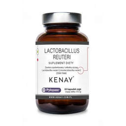 KENAY Pylopass Lactobacillus Reuteri, 60 kapsułek