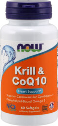 Now Foods Krill & Coq10- Olej Z Kryla