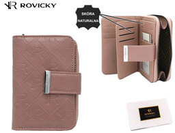 Portfel damski Rovicky RPX-31-PMT różowy