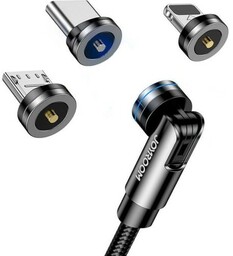 Joyroom Kabel magnetyczny 3w1 USB-A do USB-C /