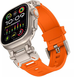 Pasek bransoleta Alogy Luxury Metal + TPU Band