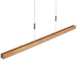 Lindby - Alimara LED Lampa Wisząca L138 Wood