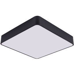 NOWOCZESNA LAMPA SUFITOWA PLAFON CZARNY CUBO D50