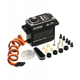 Serwo cyfrowe wodoodporne DS555GS-180 55kg 6v-8,4v Jakar