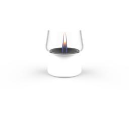 Biokominek TenderFlame - Amaryllis 14 WHITE GLASS