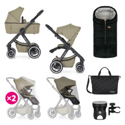PETITE&MARS Wózek wielofunkcyjny ICON 2w1 AIR SET XXL