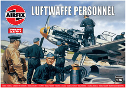 Airfix Figurki Obsługi Lotniska Luftwaffe w skali 1:76