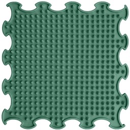mata sensoryczna Kolce 30x30cm zielony miękki
